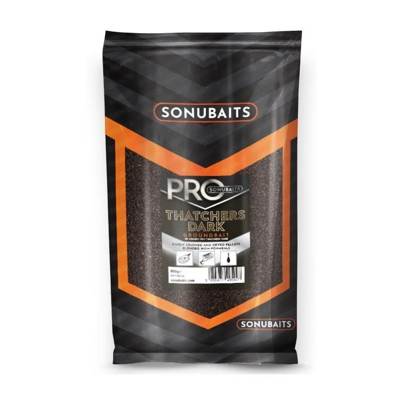 Zanęta Sonubaits Pro Groundbait 900g - Pro Thatchers DARK Super okazja