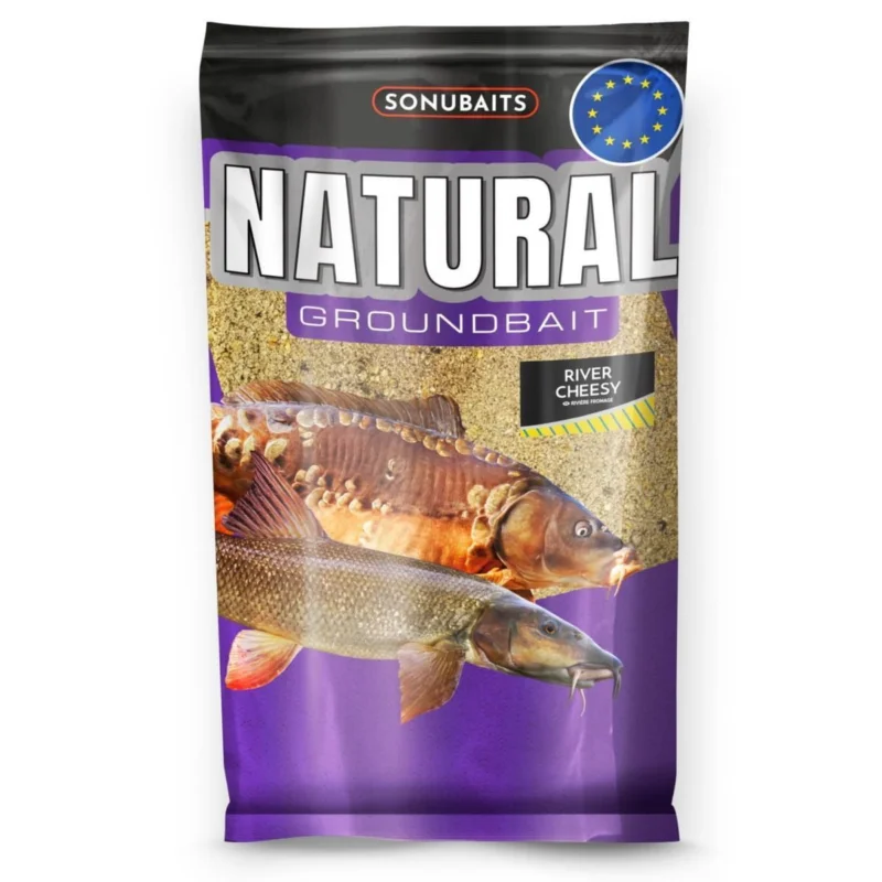 Bezpieczne zakupy Zanęta Sonubaits Natural Groundbait 1kg - River Cheesy