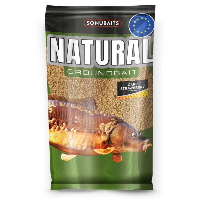 Zanęta Sonubaits Natural Groundbait 1kg - Carp Strawberry Oferta