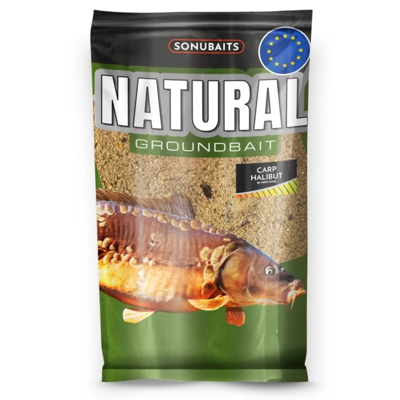 Zanęta Sonubaits Natural Groundbait 1kg - Carp Halibut Super okazja