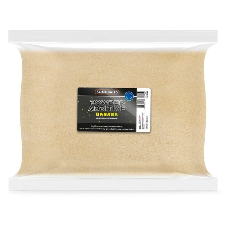 Dodatek do Zanęt Sonubaits Powder Additive Banana 250g Obniżka ceny