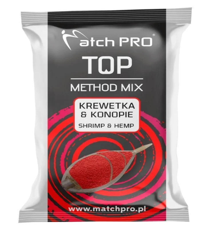 Bezpieczna płatność Zanęta MatchPro MethodMix Duo Krewetka&Konopie 700g