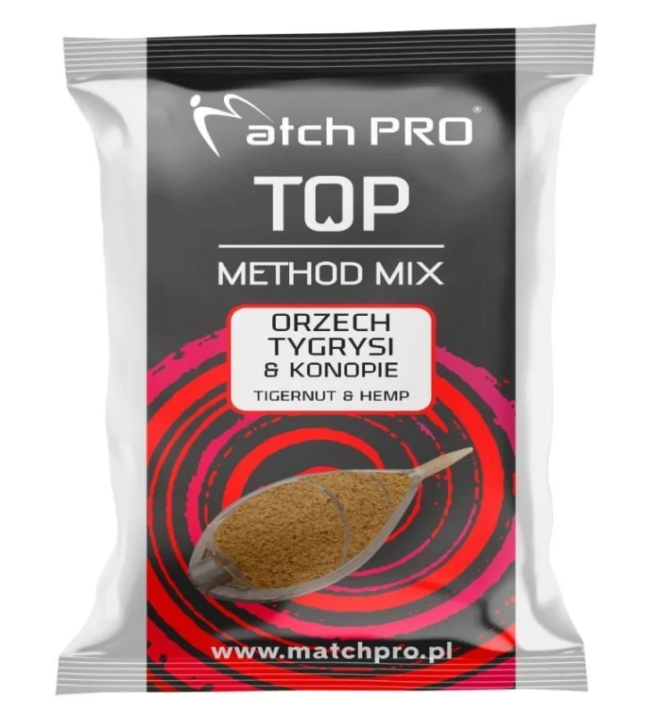 Zanęta MatchPro MethodMix Orzech Tygrysi & Konopie 700g Promocja