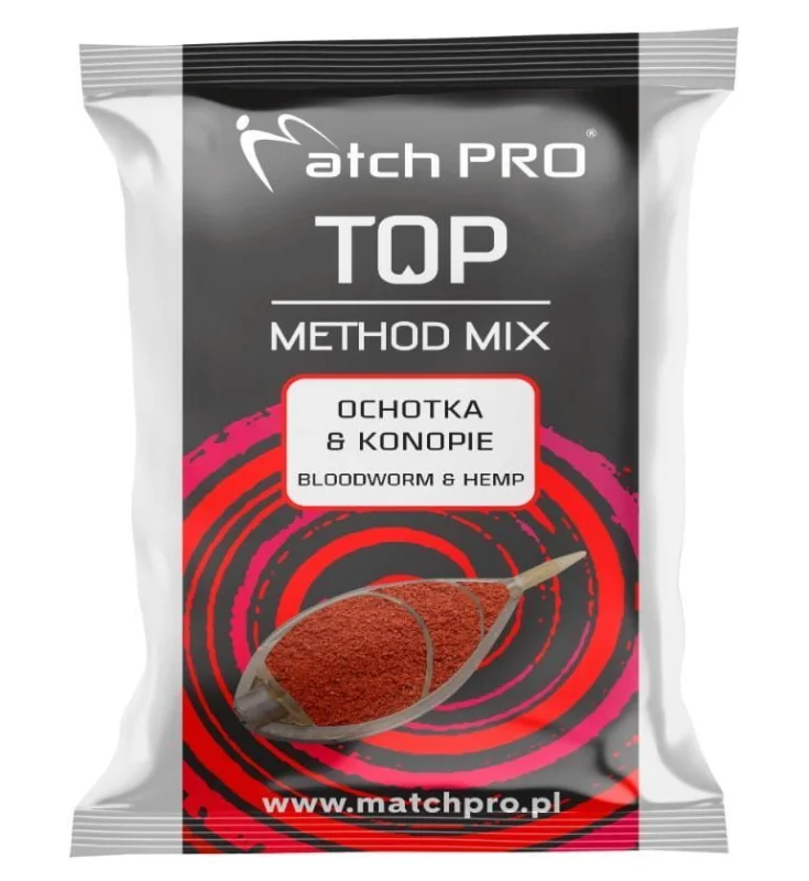 Zanęta MatchPro MethodMix Ochotka & Konopie 700g Łatwy zwrot