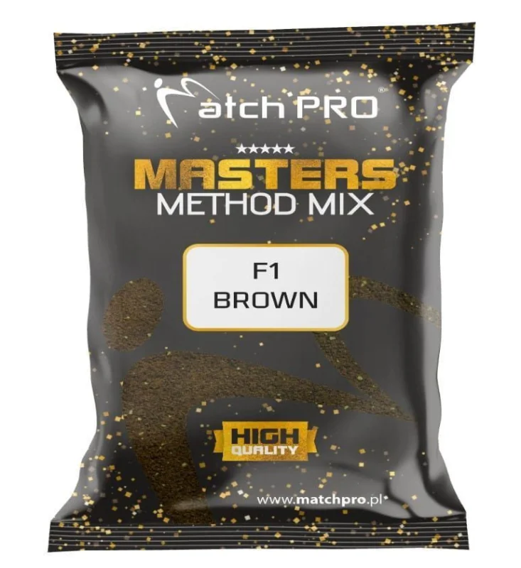 Zanęta MatchPro MethodMix Masters F1 Brown 700g Nowy