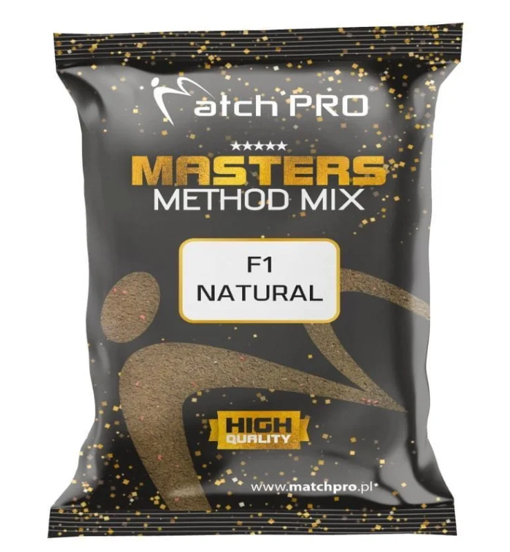 Wysoka jakość Zanęta MatchPro MethodMix Masters F1 Natural 700g