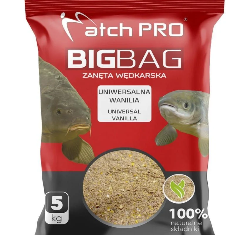 Super okazja Zanęta MatchPro Big Bag Uniwersalna Wanilia 5kg