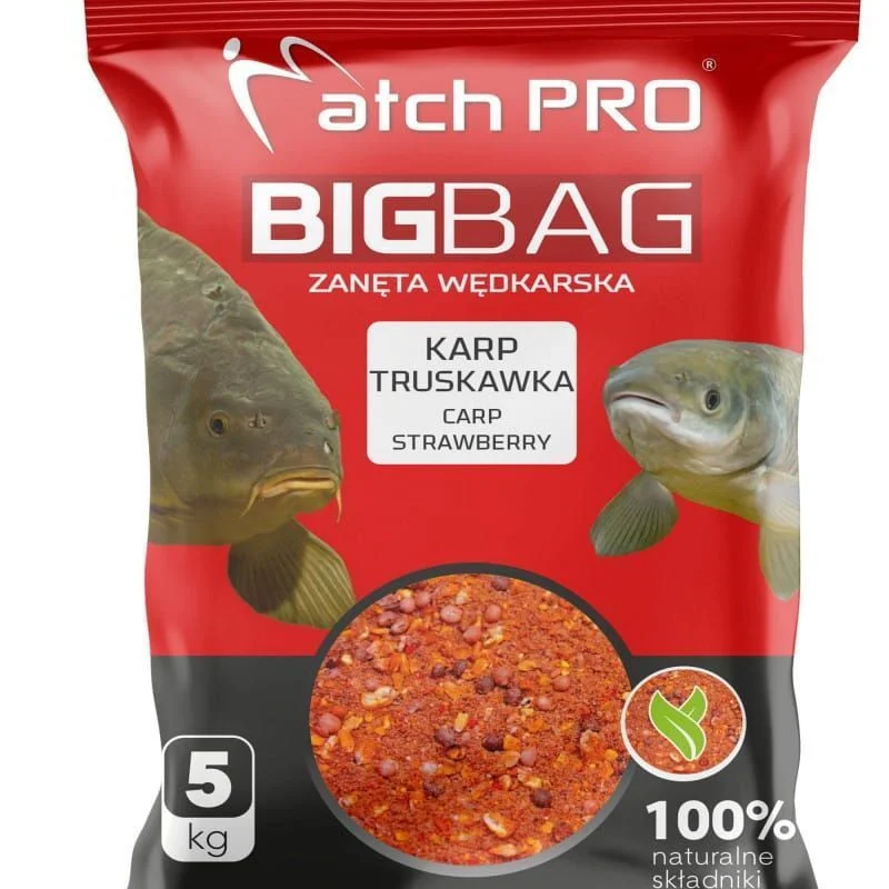 Zanęta MatchPro Big Bag Truskawka 5kg Hit sprzedaży