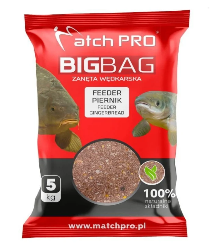 Okazja Zanęta MatchPro Big Bag Feeder Piernik 5kg