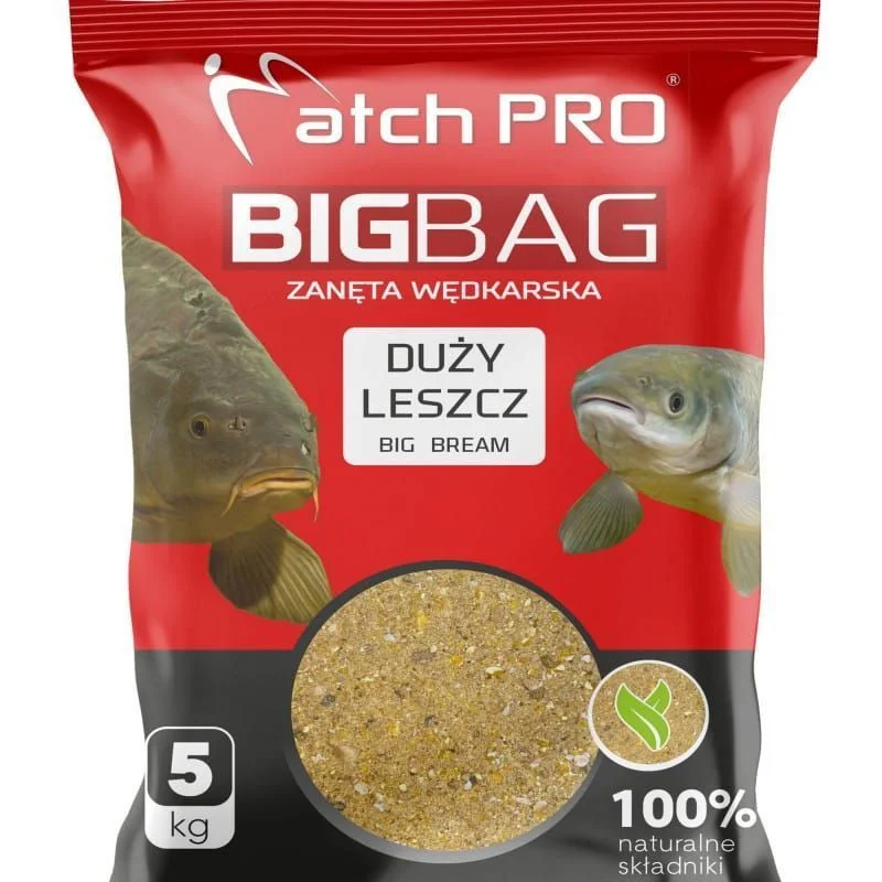 Hit sprzedaży Zanęta MatchPro Big Bag Duży Leszcz 5kg