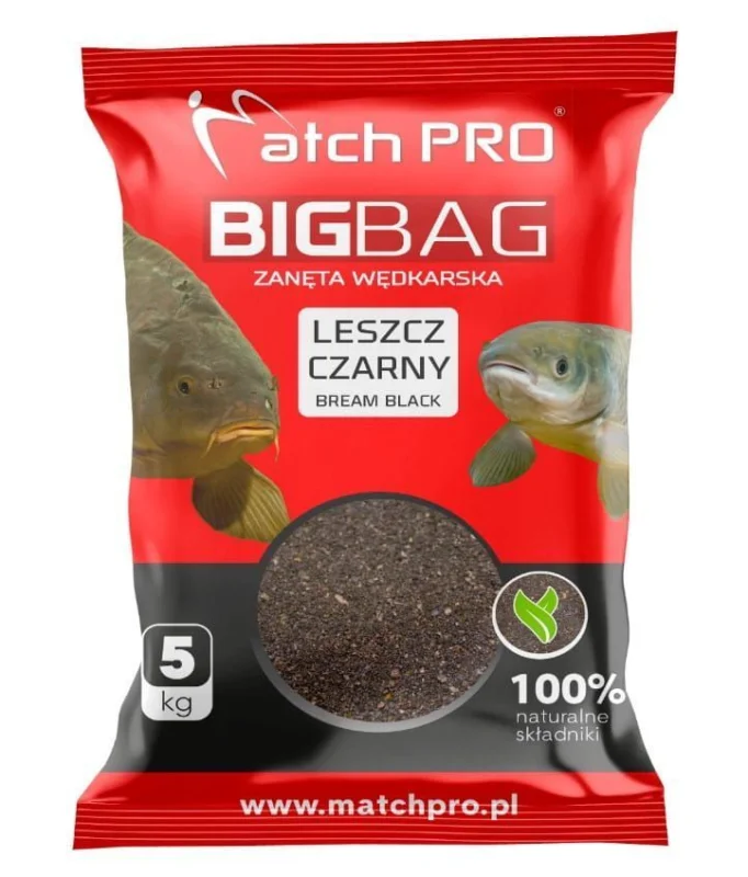 Zanęta MatchPro Big Bag Leszcz Czarny 5kg Szybka dostawa