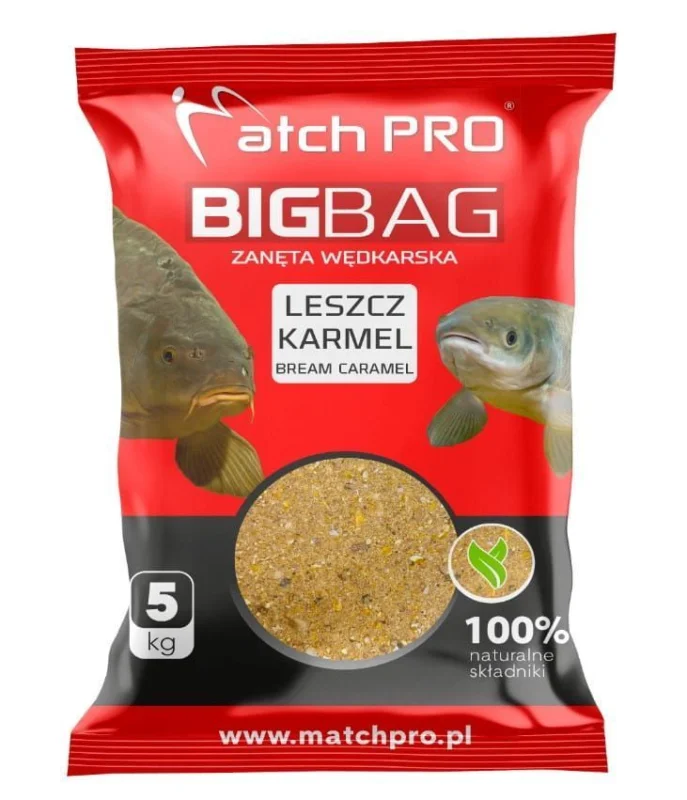 Oferta czasowa Zanęta MatchPro Big Bag Leszcz Karmel 5kg