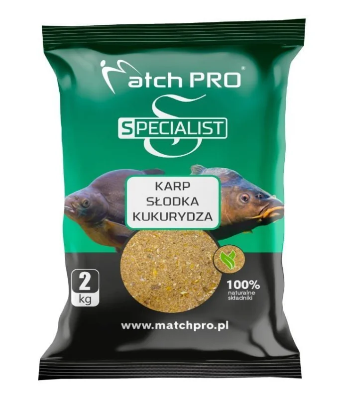 Promocja Zanęta MatchPro Specialist Karp Słodka Kukurydza 2kg