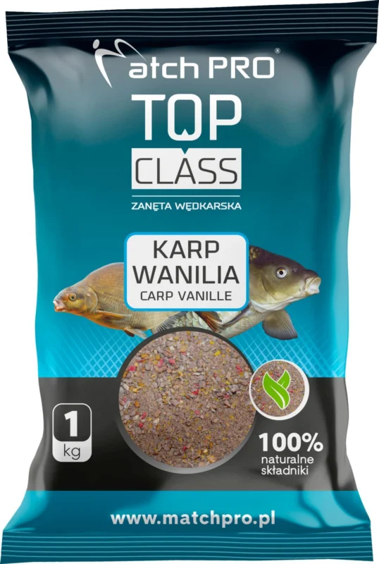 Oferta limitowana Zanęta MatchPro Top Class Karp Wanilia 1kg