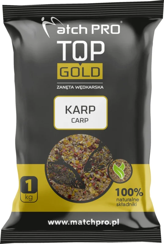 Nowość Zanęta MatchPro Top Gold Karp 1kg