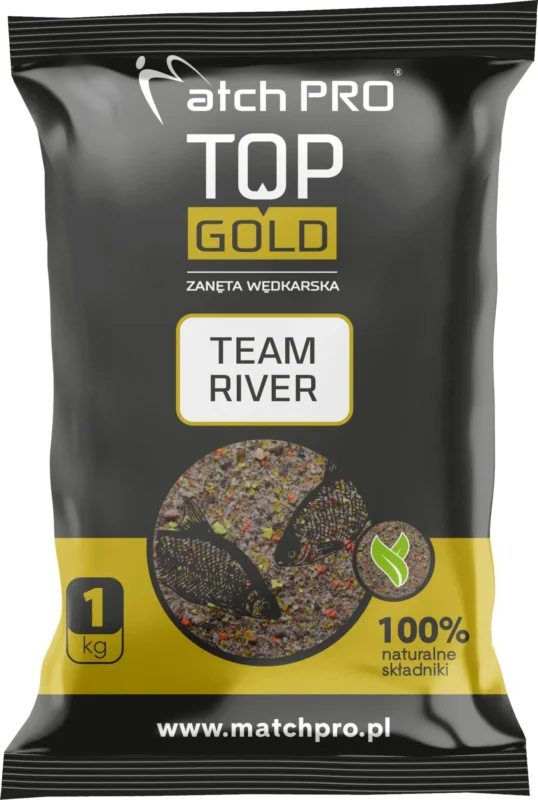 Zanęta MatchPro Top Gold Team River 1kg Popularny