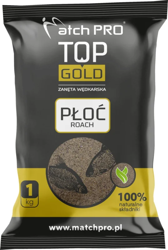 Zanęta MatchPro Top Gold Płoć 1kg Darmowa dostawa
