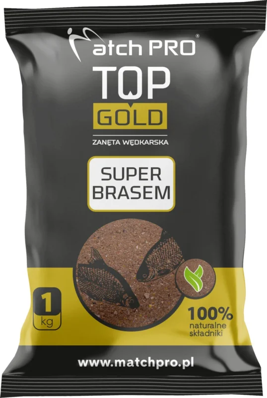 Ekspresowa dostawa Zanęta MatchPro Top Gold Super Brasem 1kg