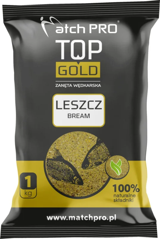 Zanęta MatchPro Top Gold Leszcz 1kg Wysoka jakość