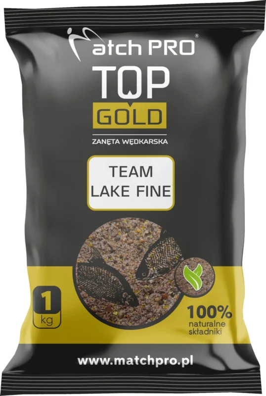 Sprawdź teraz Zanęta MatchPro Top Gold Team Lake Fine 1kg