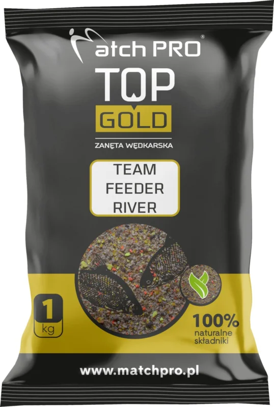 Zanęta MatchPro Top Gold Team Feeder River 1kg Super okazja