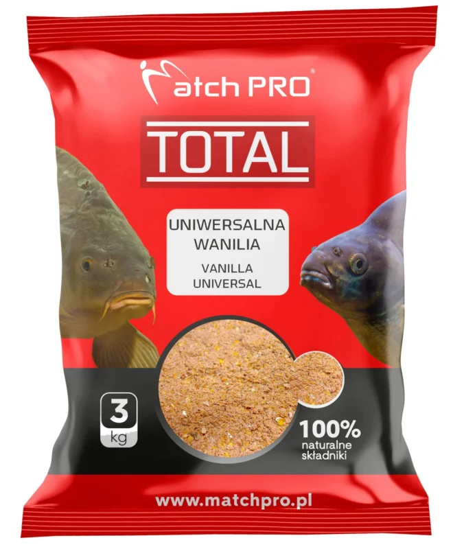 Super okazja Zanęta MatchPro Total Uniwersalna Wanilia 3kg