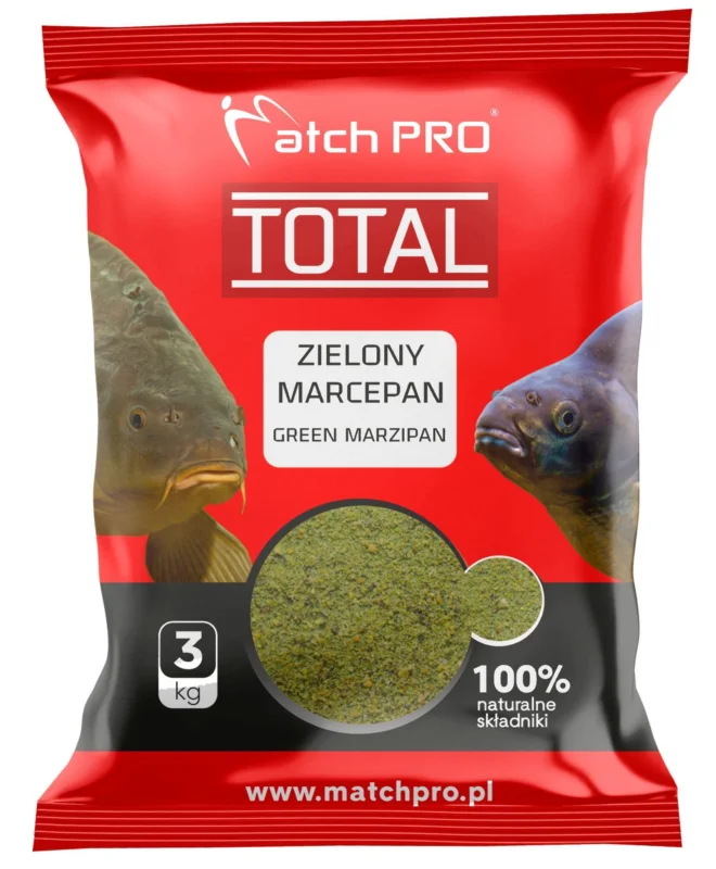 Zanęta MatchPro Total Zielony Marcepan 3kg Zniżka