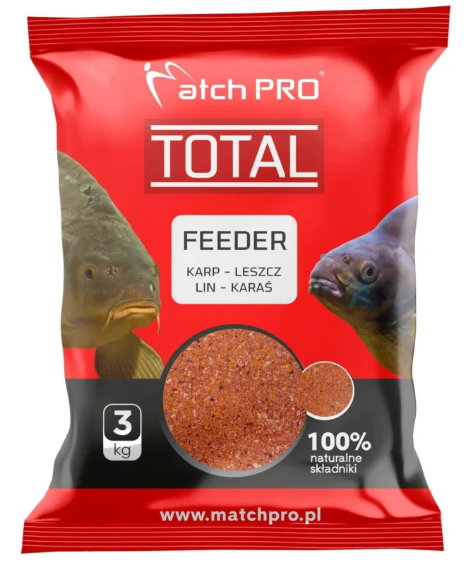 Dostępne od ręki Zanęta MatchPro Total Feeder Karp, Leszcz, Lin 3kg