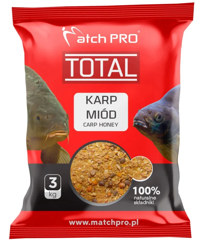 Zanęta MatchPro Total Karp Miód 3kg Promocja