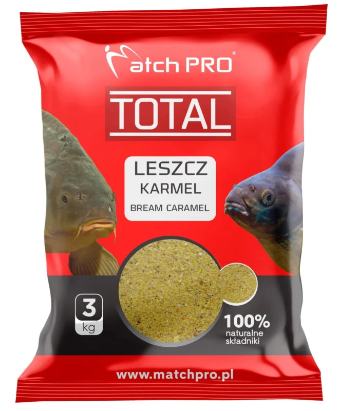 Taniej Zanęta MatchPro Total Leszcz Karmel 3kg