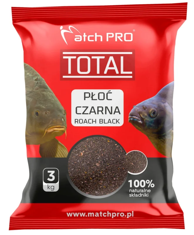 Zamów teraz Zanęta MatchPro Total Płoć Czarna 3kg