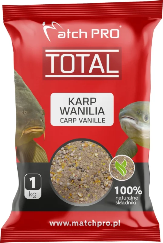 Cena promocyjna Zanęta MatchPro Total Karp Wanilia 1kg