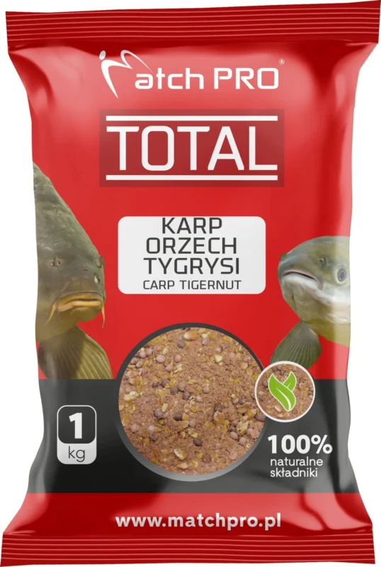 Zanęta MatchPro Total Karp Orzech Tygrysi 1kg Zniżka