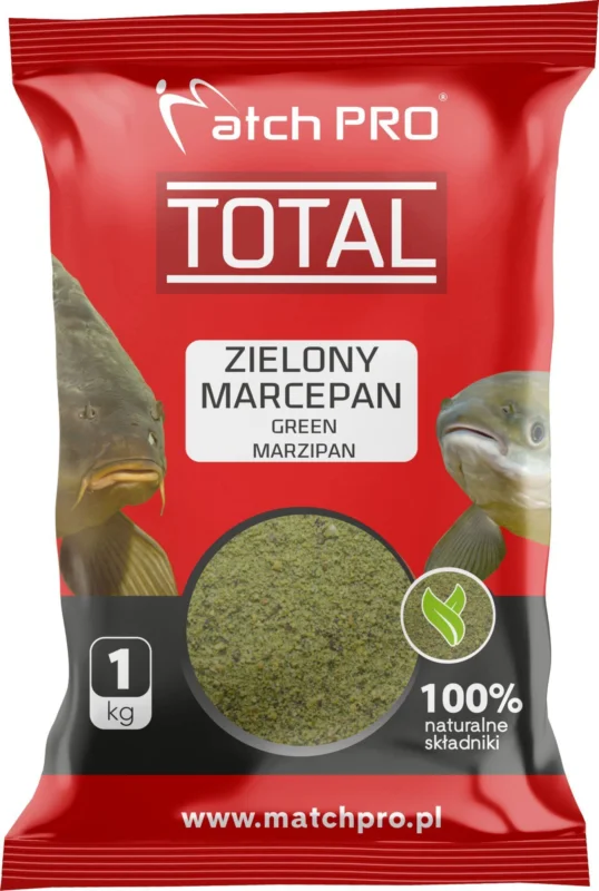 Zanęta MatchPro Total Zielony Marcepan 1kg Promocja