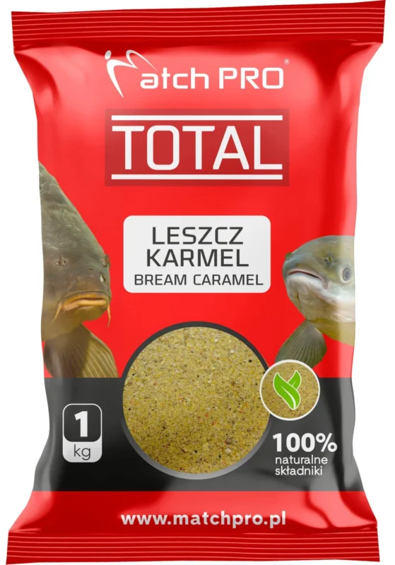 Zanęta MatchPro Total Leszcz Karmel 1kg Obniżka ceny