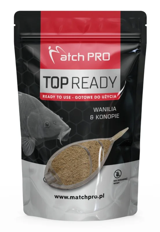 Zniżka Zanęta MatchPro Ready Methodmix Wanilia&Konopia 700g