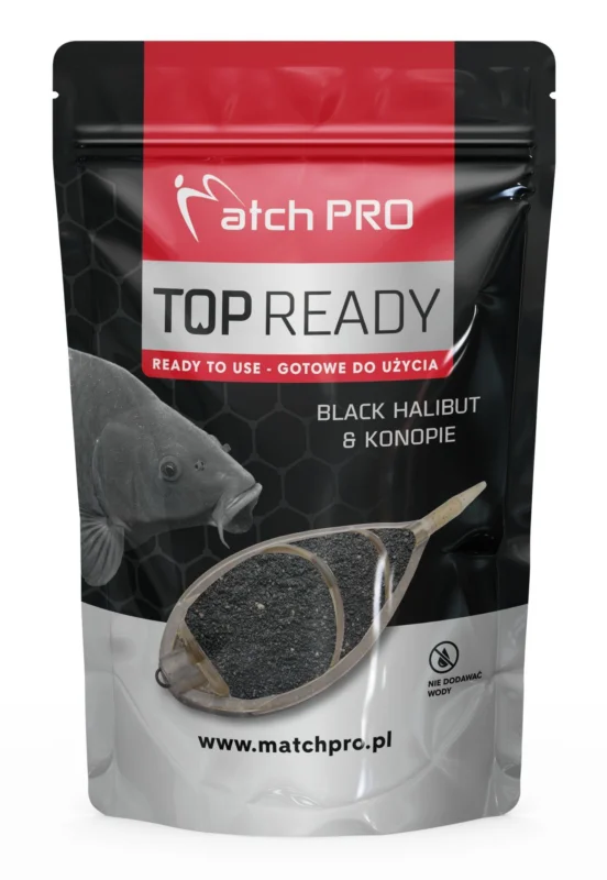 Zanęta MatchPro Ready Methodmix Black Halibut&Konopie 700g Oferta czasowa