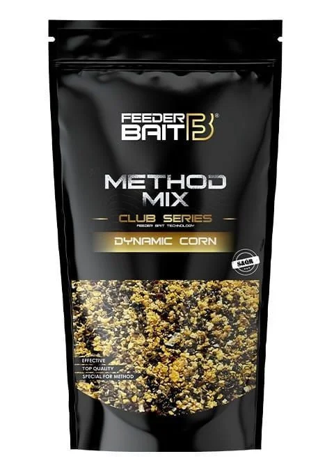 Wysoka jakość Method Mix Feeder Bait Club Series - Dynamic Corn 800g