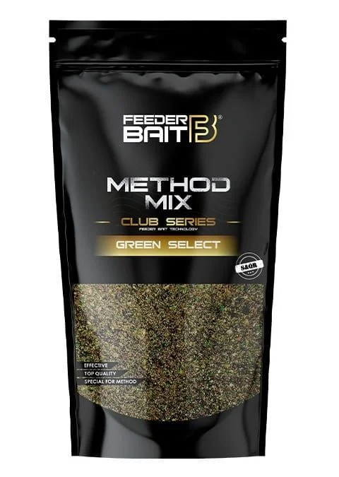 Wybór klientów Method Mix Feeder Bait Club Series - Green Select 800g