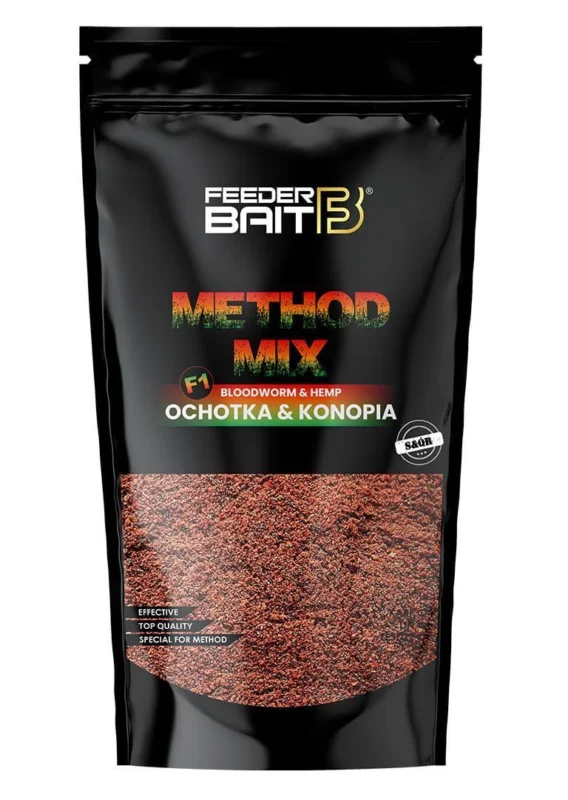 Method Mix Feeder Bait - F1 - Konopia&Ochotka 800g Wyprzedaż