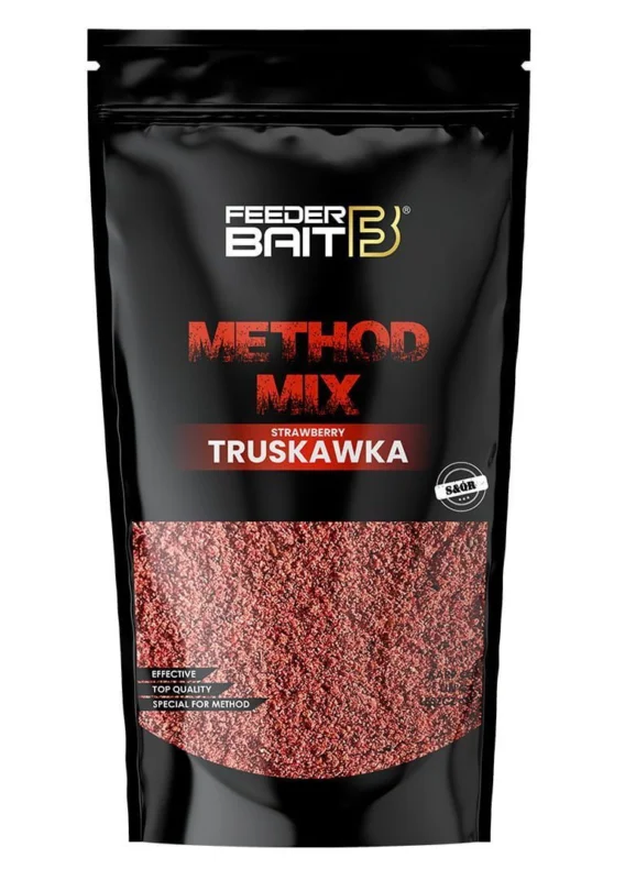 Method Mix Feeder Bait - Truskawka 800g Bezpieczna płatność