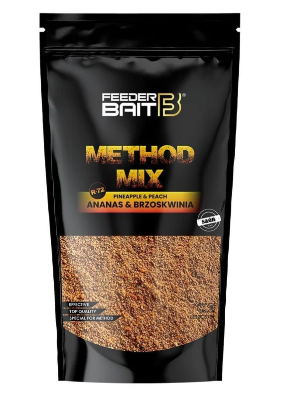 Method Mix Feeder Bait - R-72 - Ananas&Brzoskwinia 800g Cena promocyjna