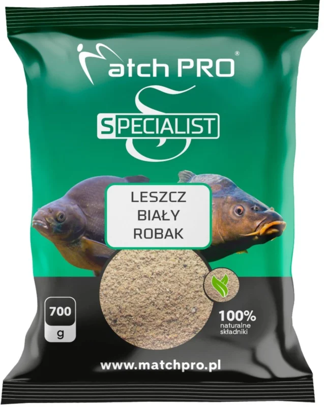 Zanęta Match Pro Specialist 700g Biały Robak Leszcz Najlepsza cena