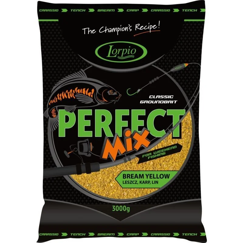 Zanęta Lorpio Perfect Mix Bream Yellow 3 kg Bezpieczna płatność