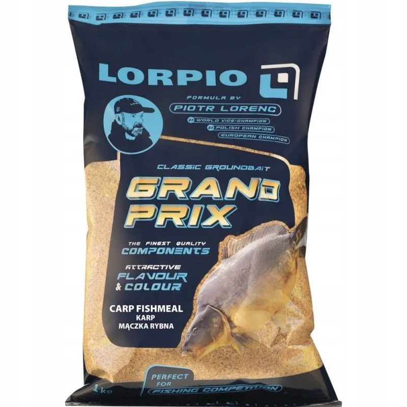 Bestseller Zanęta LORPIO Grand Prix Carp Fishmeal 1 kg