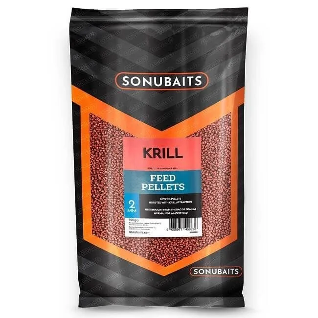 Ostatnia szansa SONUBAITS - Krill Feed Pellets 2mm 900g