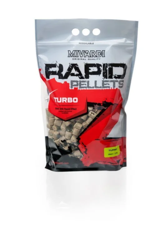 Mivardi Rapid pellets - Turbo (5kg | 8mm) Łatwy zwrot