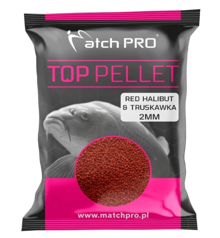 Cena promocyjna Pellet MatchPro Red Halibut/Truskawka 2mm / 700g