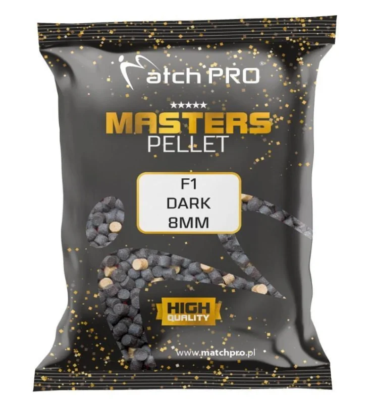 Kup teraz Pellet MatchPro Masters F1 Dark 8mm / 700g