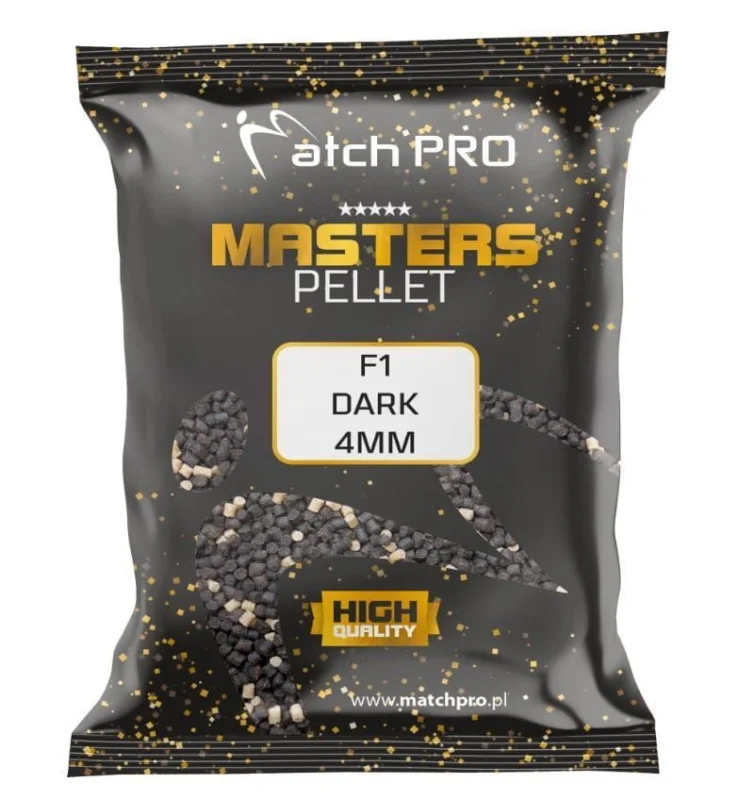 Kup teraz Pellet MatchPro Masters F1 Dark 4mm / 700g